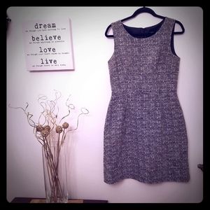 Ann Taylor Black and White Dress